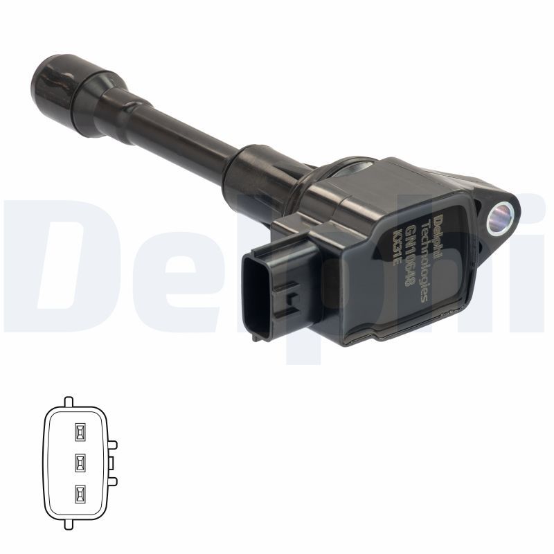 DELPHI GN10648-12B1 Ignition Coil