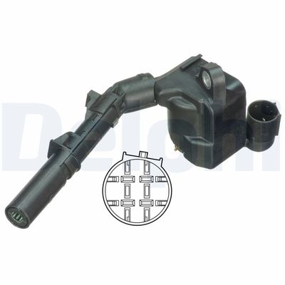 Ignition Coil DELPHI GN10691-12B1