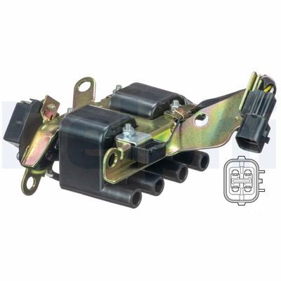 Ignition Coil DELPHI GN10805-12B1