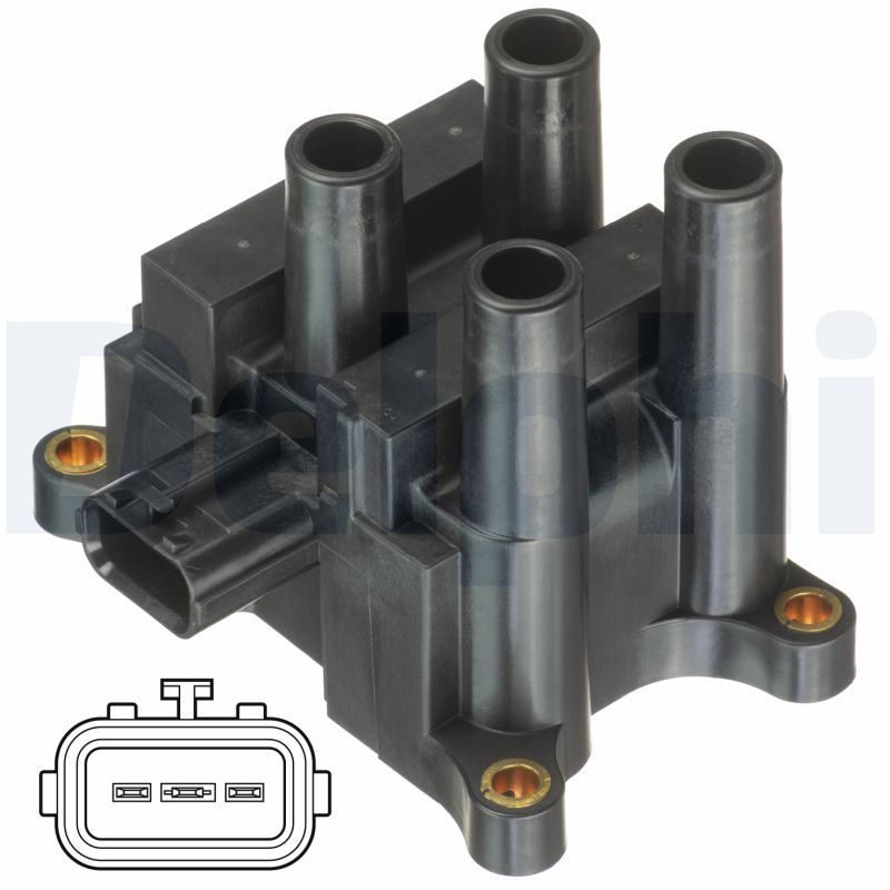 DELPHI GN10832-12B1 Ignition Coil