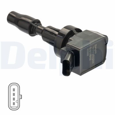 Ignition Coil DELPHI GN10910-12B1