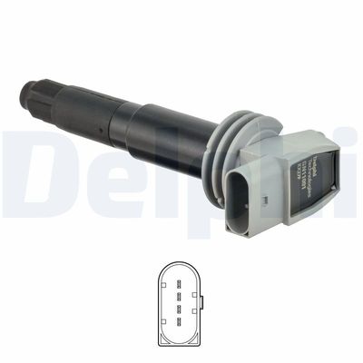 Ignition Coil DELPHI GN11091-12B1