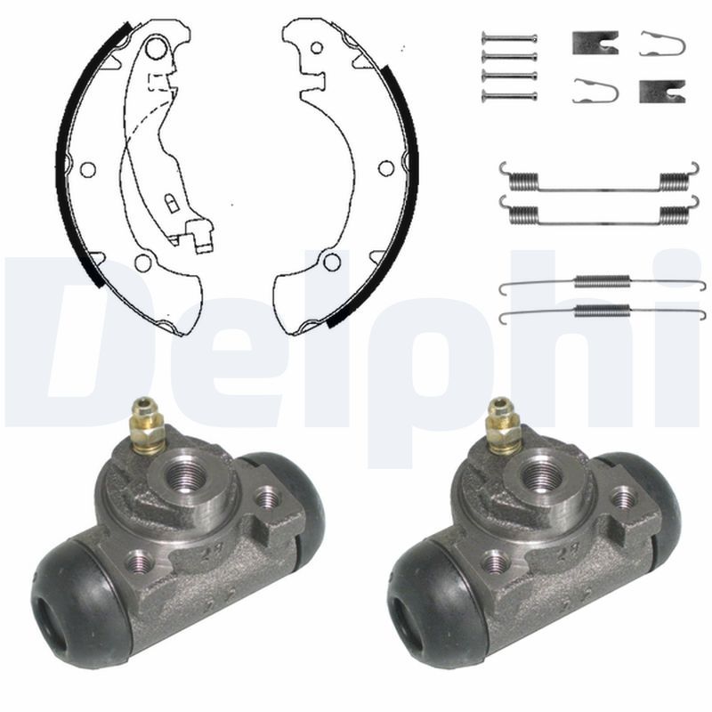 DELPHI KP1033 Brake Shoe Set