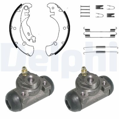 Brake Shoe Set DELPHI KP1033