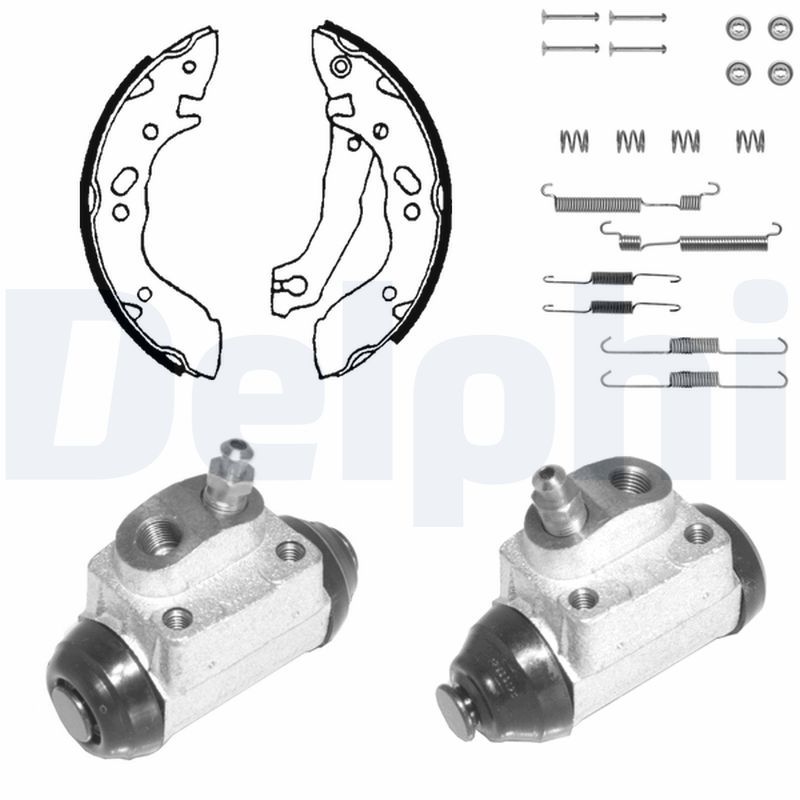 DELPHI KP1050 Brake Shoe Set