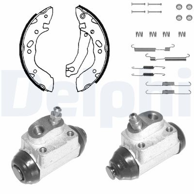 Brake Shoe Set DELPHI KP1050