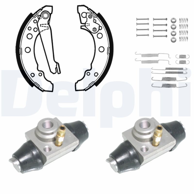 DELPHI KP1054 Brake Shoe Set