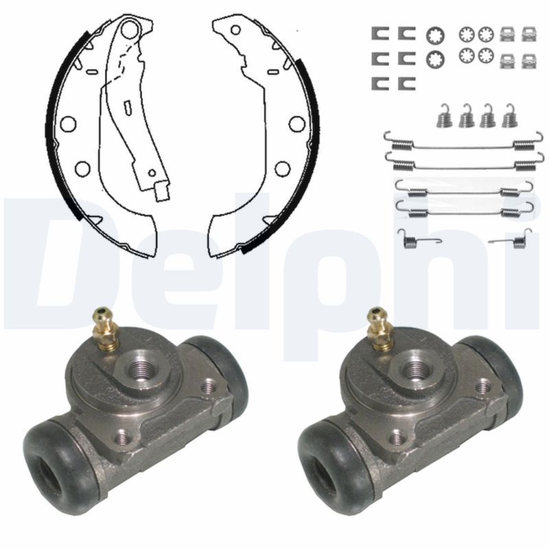 DELPHI KP1058 Brake Shoe Set