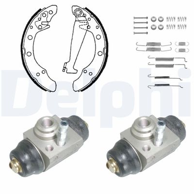 Brake Shoe Set DELPHI KP1059