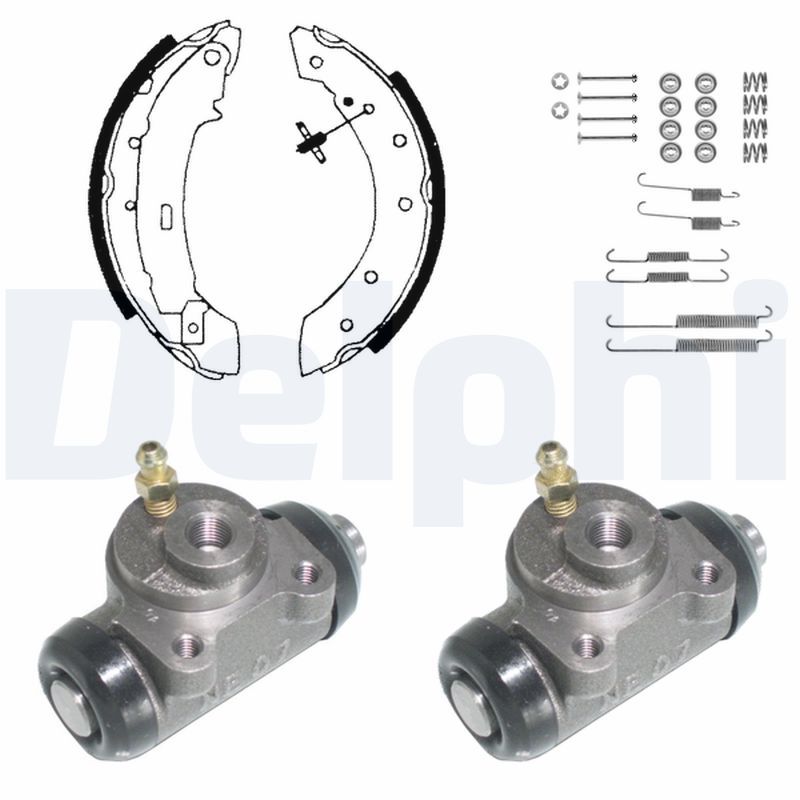 DELPHI KP1064 Brake Shoe Set