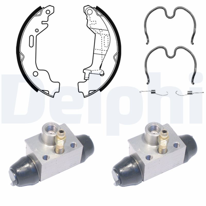 DELPHI KP1075 Brake Shoe Set