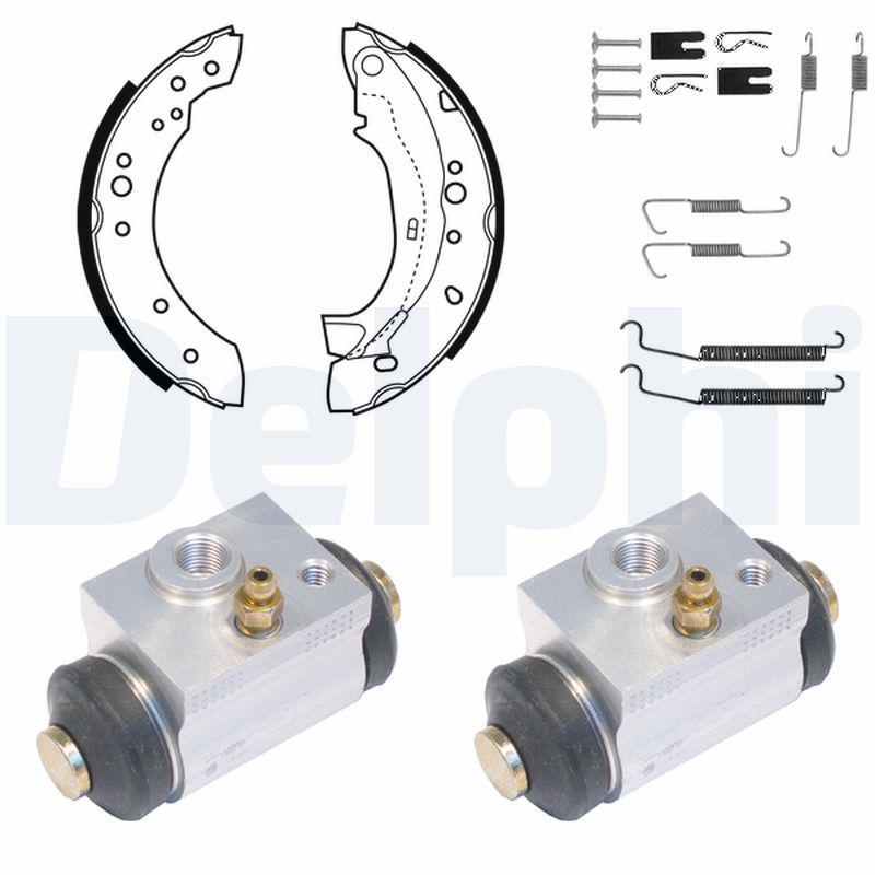 DELPHI KP1078 Brake Shoe Set