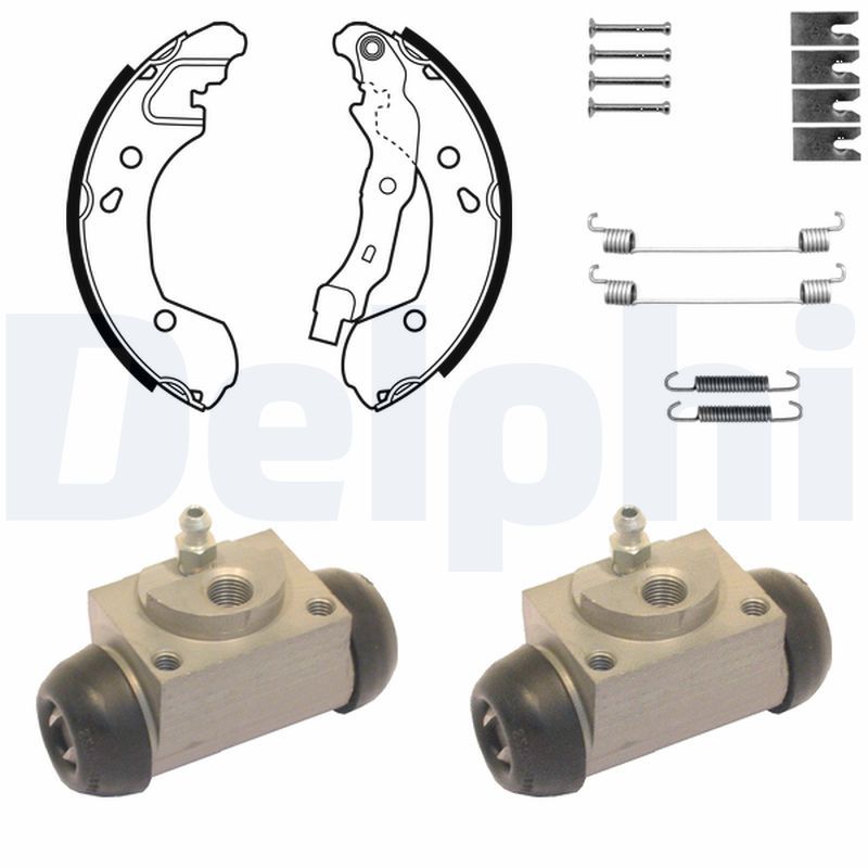 DELPHI KP1086 Brake Shoe Set