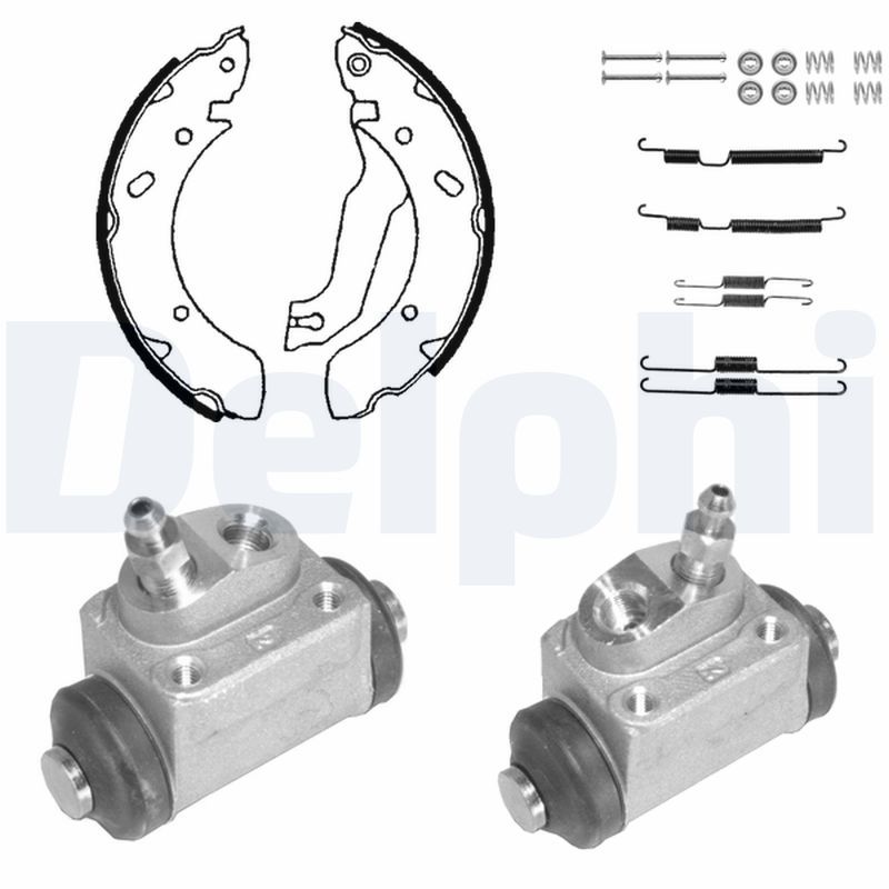 DELPHI KP1087 Brake Shoe Set