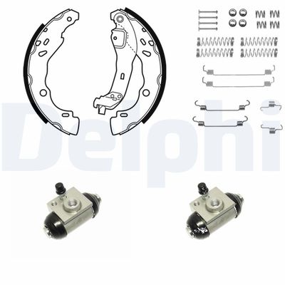 Brake Shoe Set DELPHI KP1088