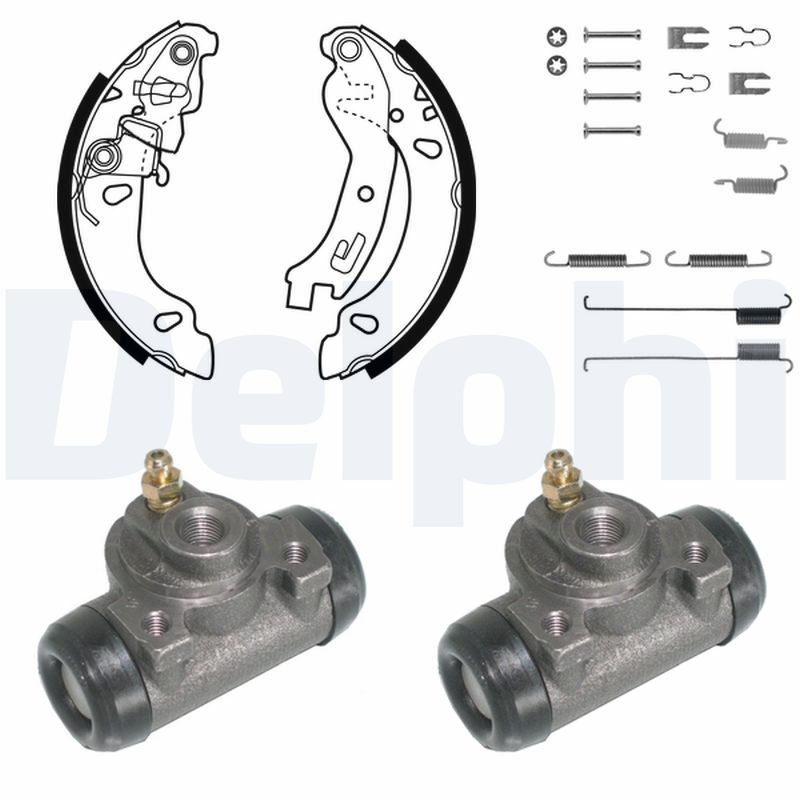 DELPHI KP1090 Brake Shoe Set