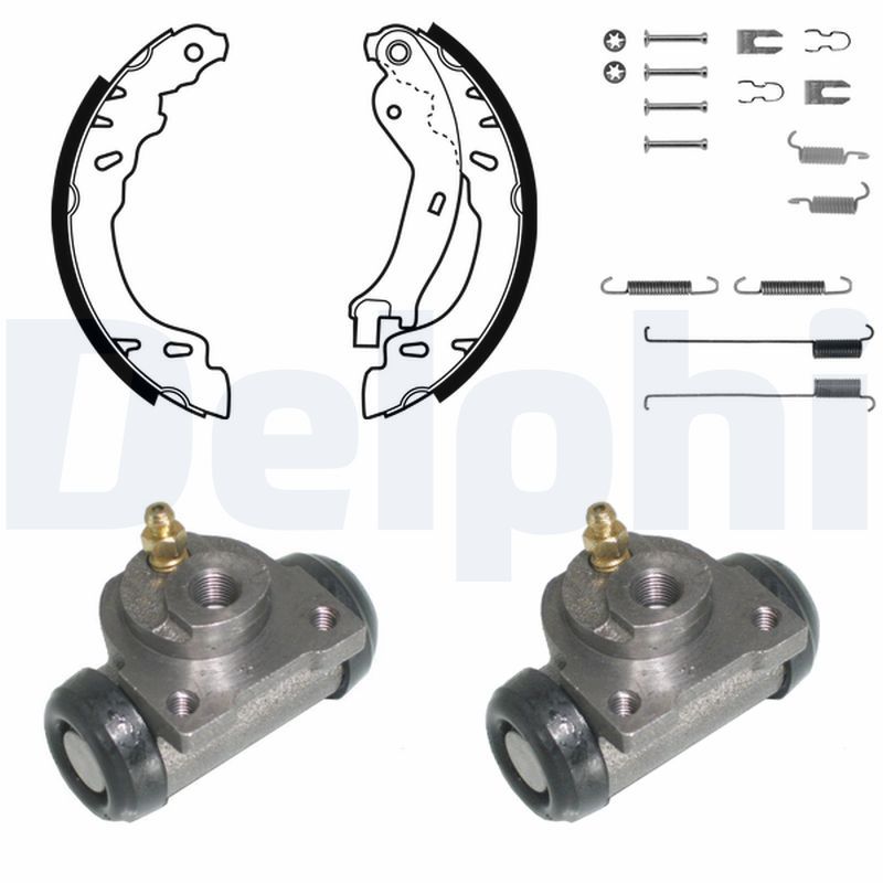 DELPHI KP1091 Brake Shoe Set