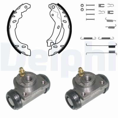 Brake Shoe Set DELPHI KP1091