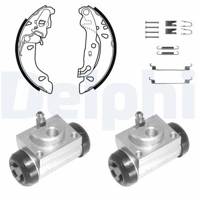 Brake Shoe Set DELPHI KP1095
