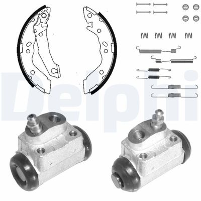 Brake Shoe Set DELPHI KP1097