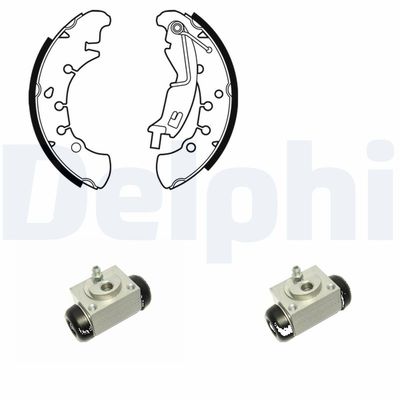 Brake Shoe Set DELPHI KP1099