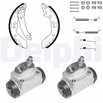 Brake Shoe Set DELPHI KP1104