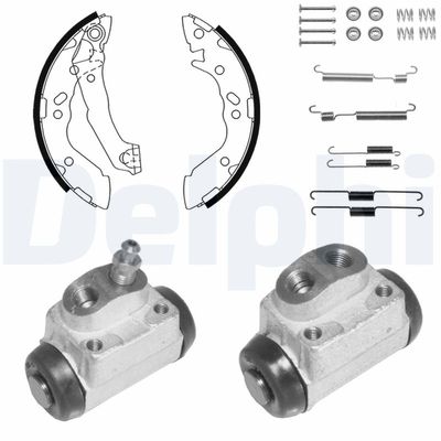 Brake Shoe Set DELPHI KP1105