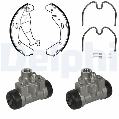 Brake Shoe Set DELPHI KP1111