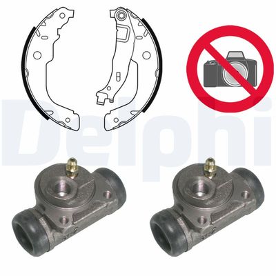 Brake Shoe Set DELPHI KP1113