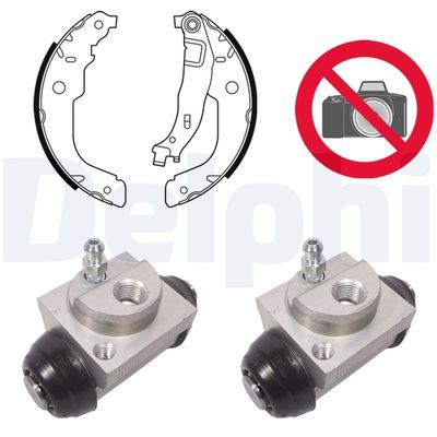 Brake Shoe Set DELPHI KP1115