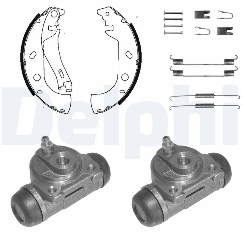 DELPHI KP1116 Brake Shoe Set