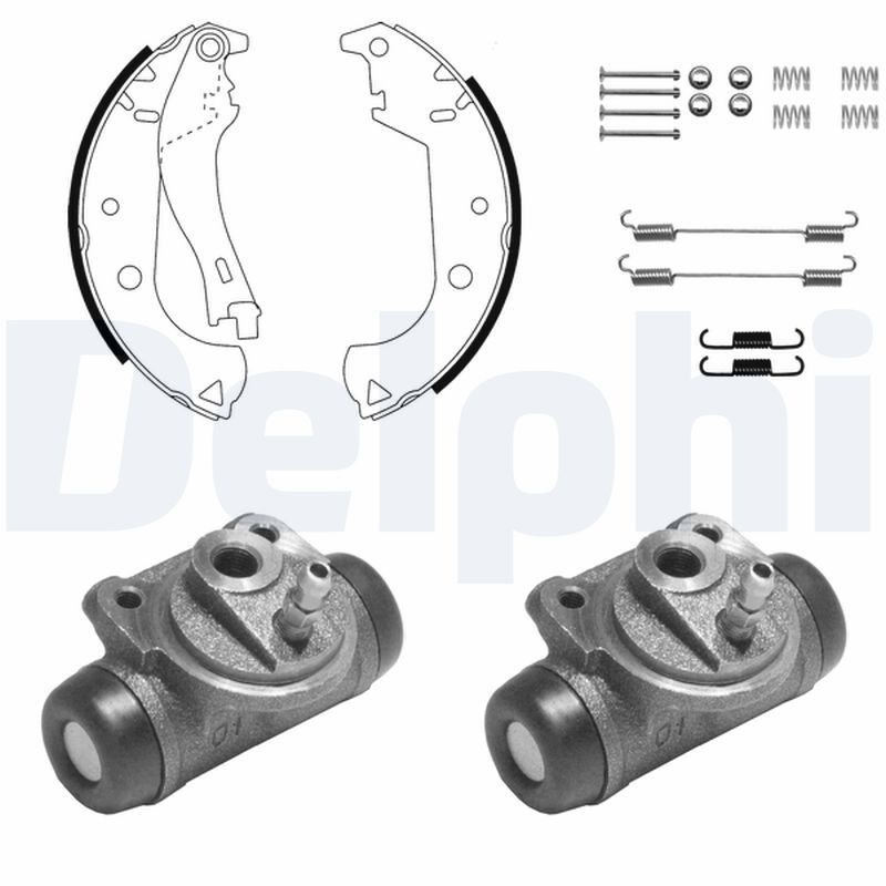 DELPHI KP1117 Brake Shoe Set