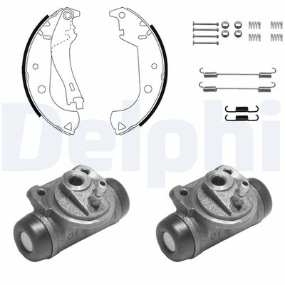 Brake Shoe Set DELPHI KP1117