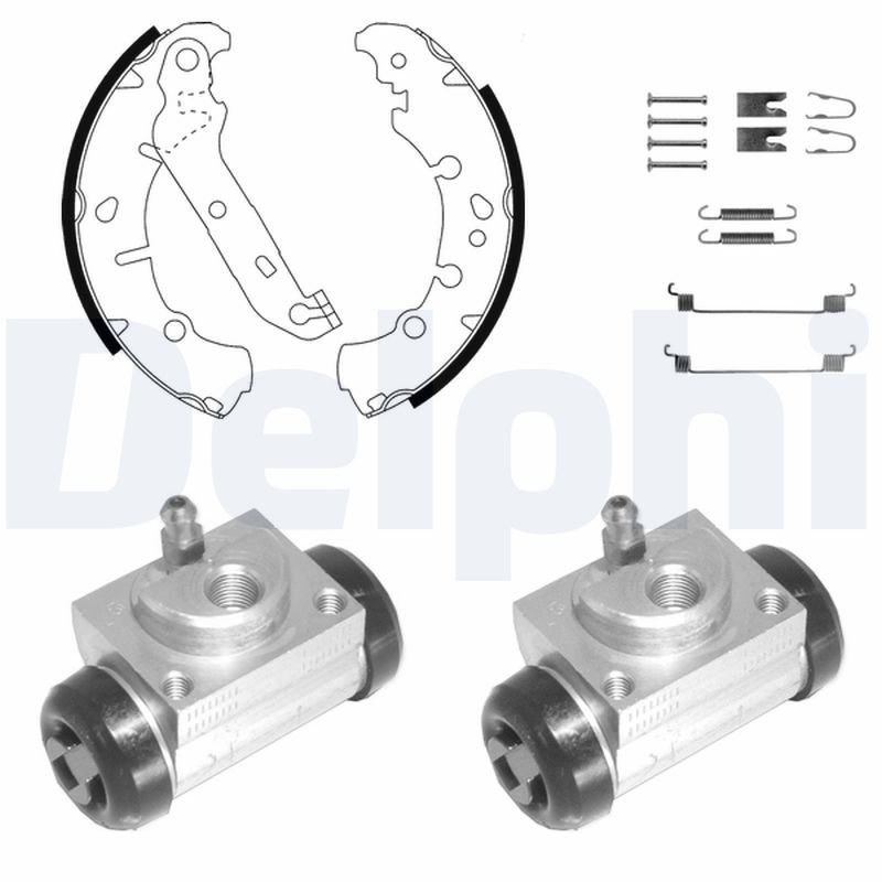 DELPHI KP1118 Brake Shoe Set