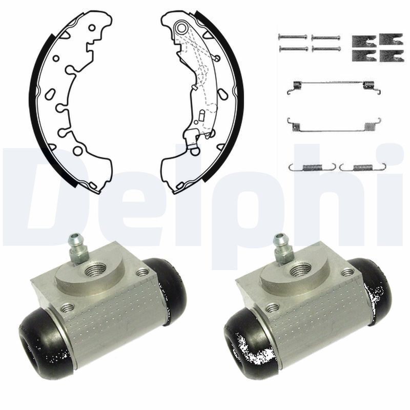 DELPHI KP1119 Brake Shoe Set