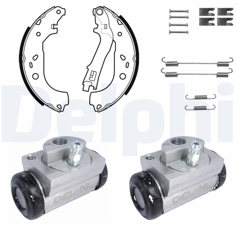 DELPHI KP1121 Brake Shoe Set