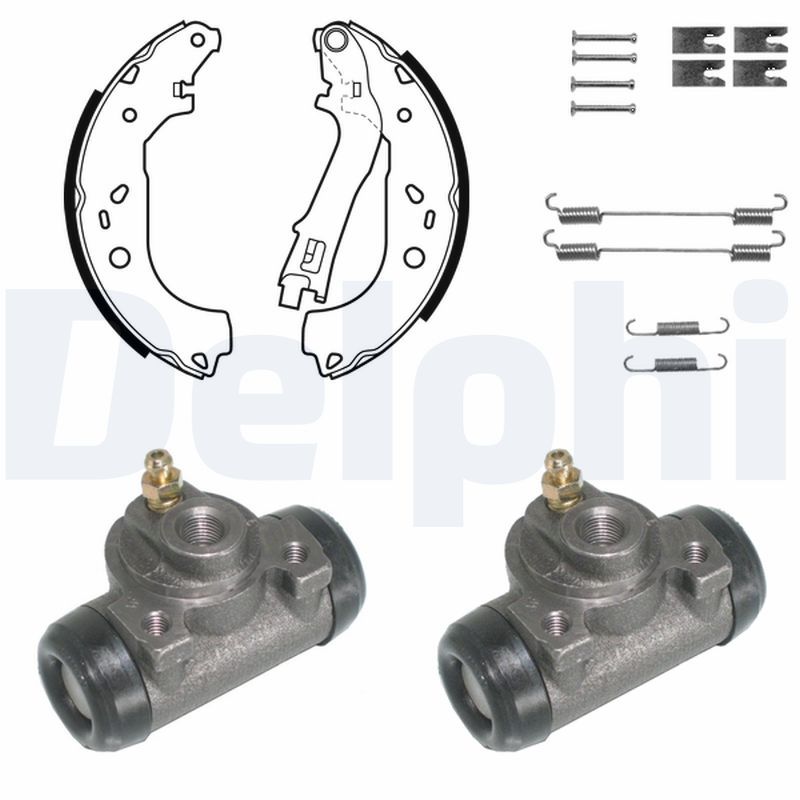 DELPHI KP1122 Brake Shoe Set