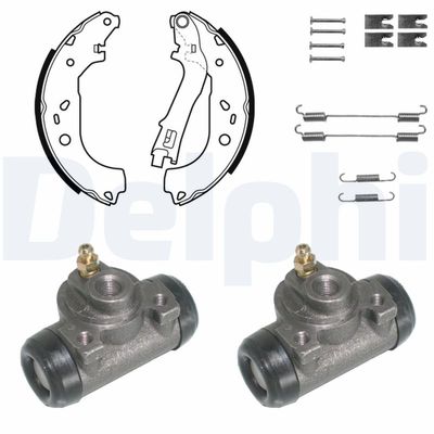 Brake Shoe Set DELPHI KP1122