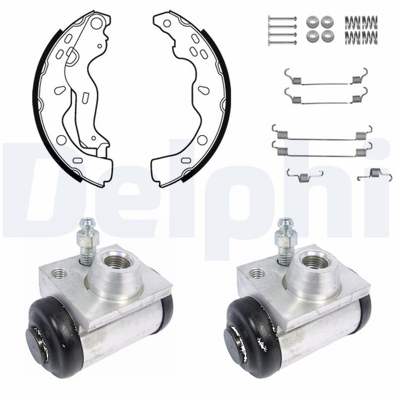 DELPHI KP1125 Brake Shoe Set