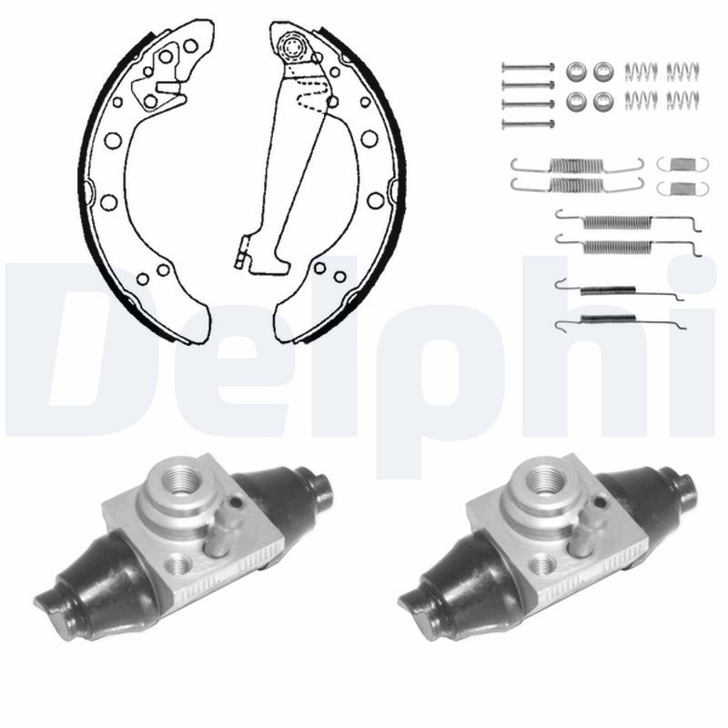 DELPHI KP1132 Brake Shoe Set