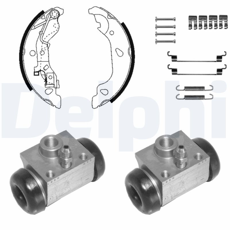 DELPHI KP1133 Brake Shoe Set