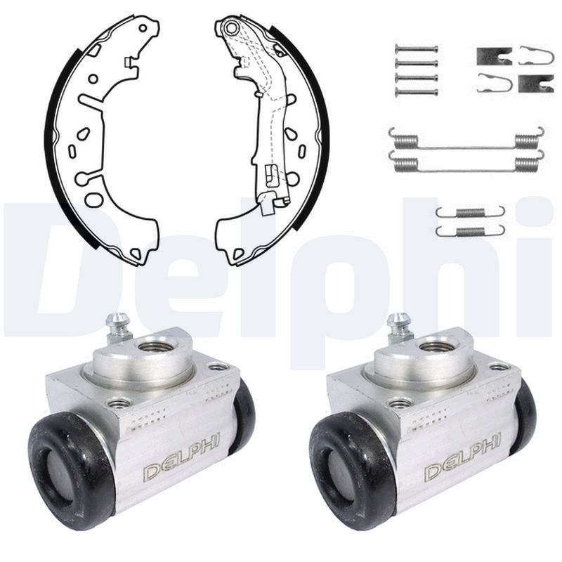 DELPHI KP1136 Brake Shoe Set