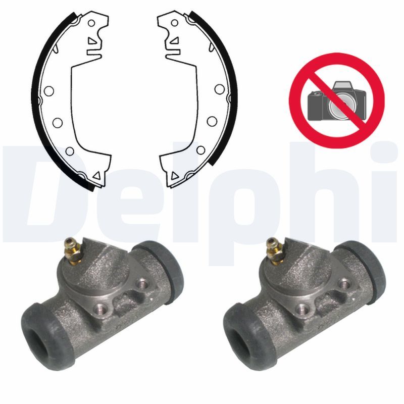 DELPHI KP620 Brake Shoe Set