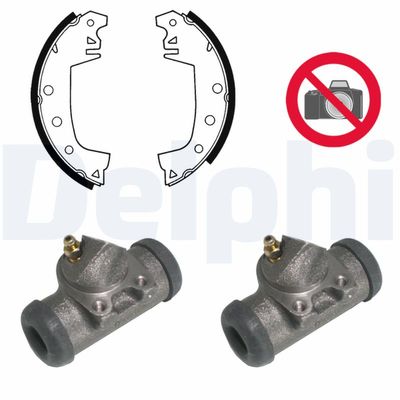 Brake Shoe Set DELPHI KP620