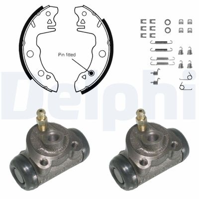 Brake Shoe Set DELPHI KP643