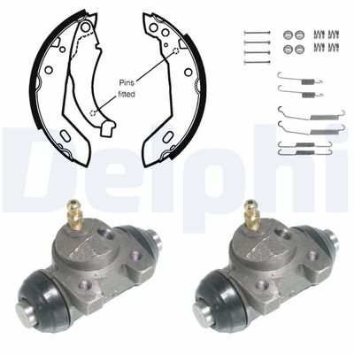 Brake Shoe Set DELPHI KP666