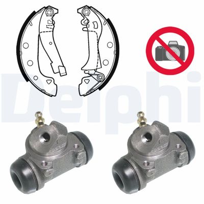 Brake Shoe Set DELPHI KP676