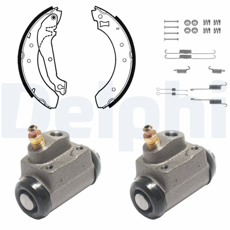 DELPHI KP701 Brake Shoe Set