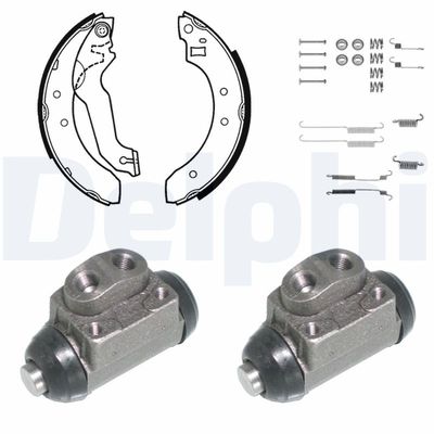 Brake Shoe Set DELPHI KP739
