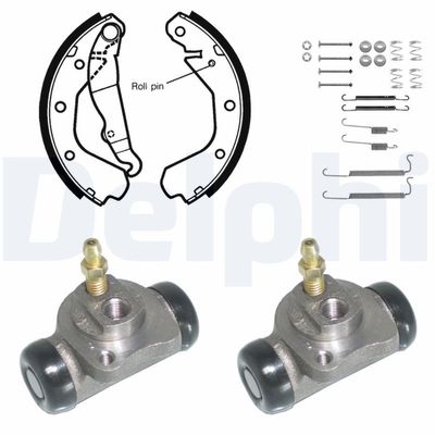 Brake Shoe Set DELPHI KP744